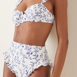 Brand New Never Worn Floral Bikini Set